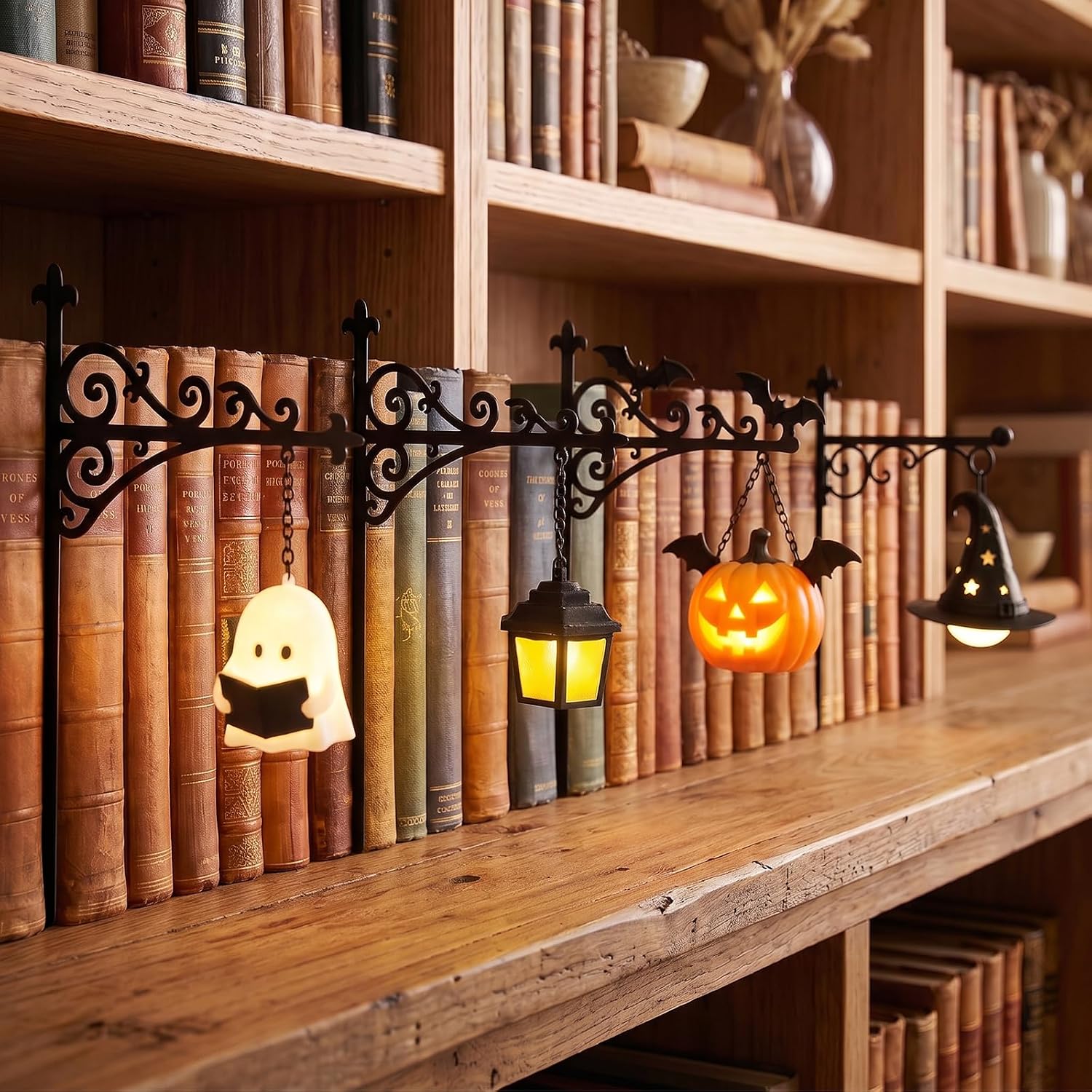 Lighting Decor Home - Library Lantern-Decorative Bookshelf Lighting Reading Nook