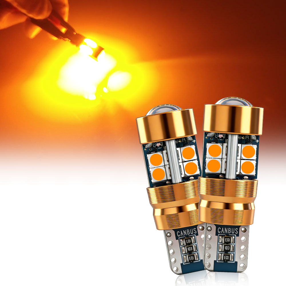 Orange Lighting Decor - 2/6/10PCS LED Signal Light Bulb Package