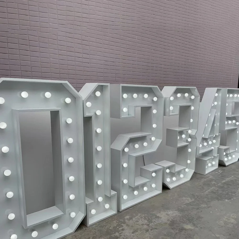 Light Up Letters Marquee - Factory Customized Size Logo 4ft Large