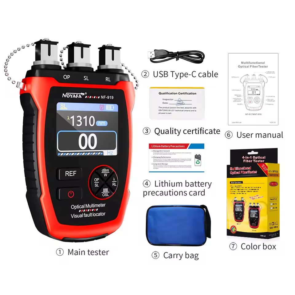Lighting Visual - Noyafa NF-919 Optical Power Meter With