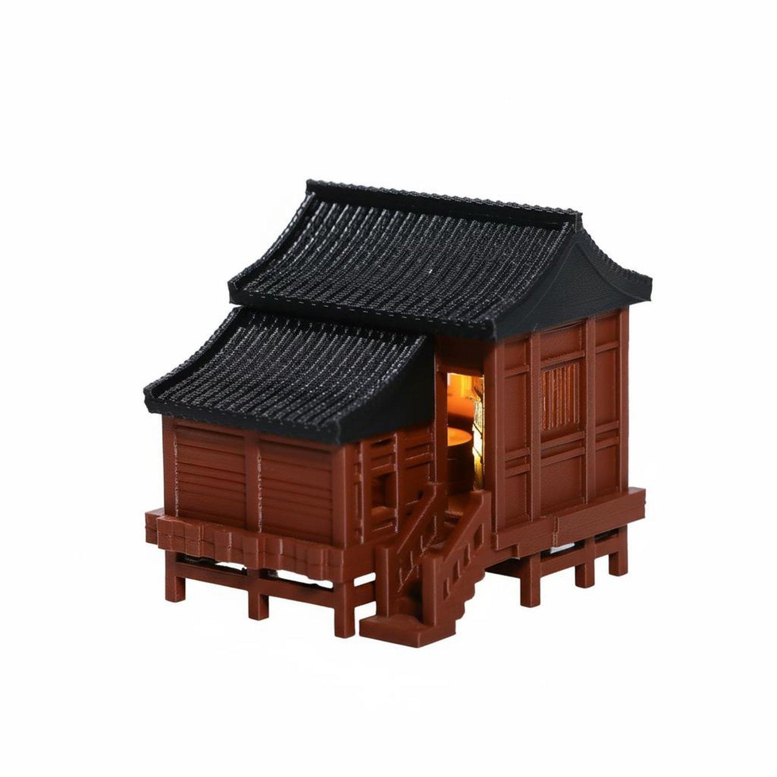 Lighting Decor For House - Micro Landscape House Ancient Architecture LED