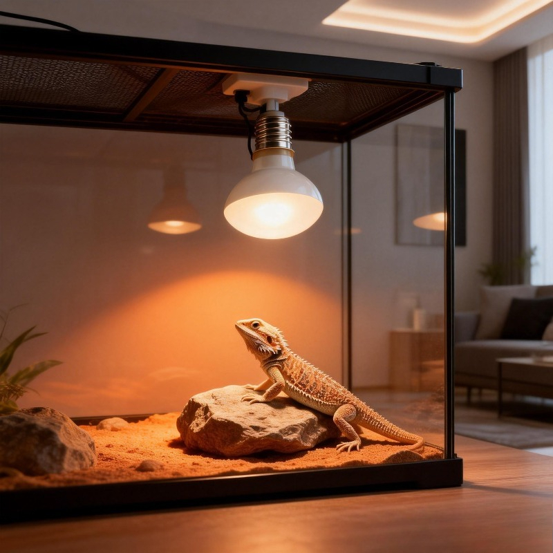 UVA Heat Lamp Reptile Heating  - Gecko Lighting & Decor 评论和价格
