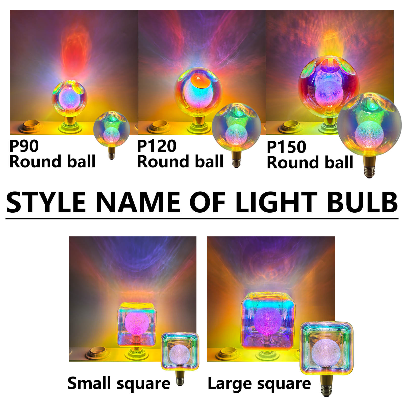 E27 P90 P120 P150 Round Ball L - Decor Lighting Lamps 评论和价格