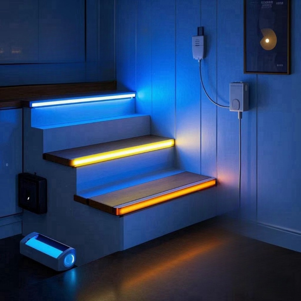 Wireless LED Strip Lights with - Orange Lighting Decor 评论和价格