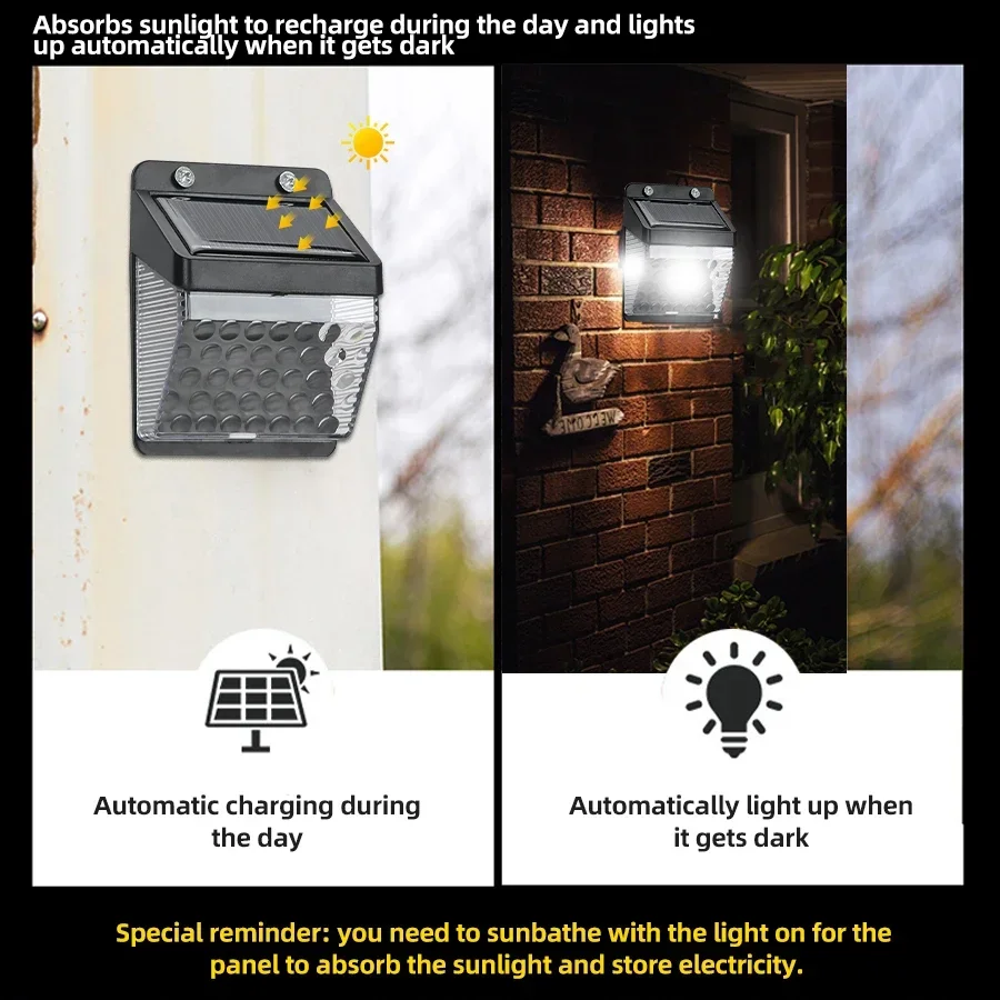 LED Solar Light PIR Motion Sen - Decor Lighting Lamps 评论和价格
