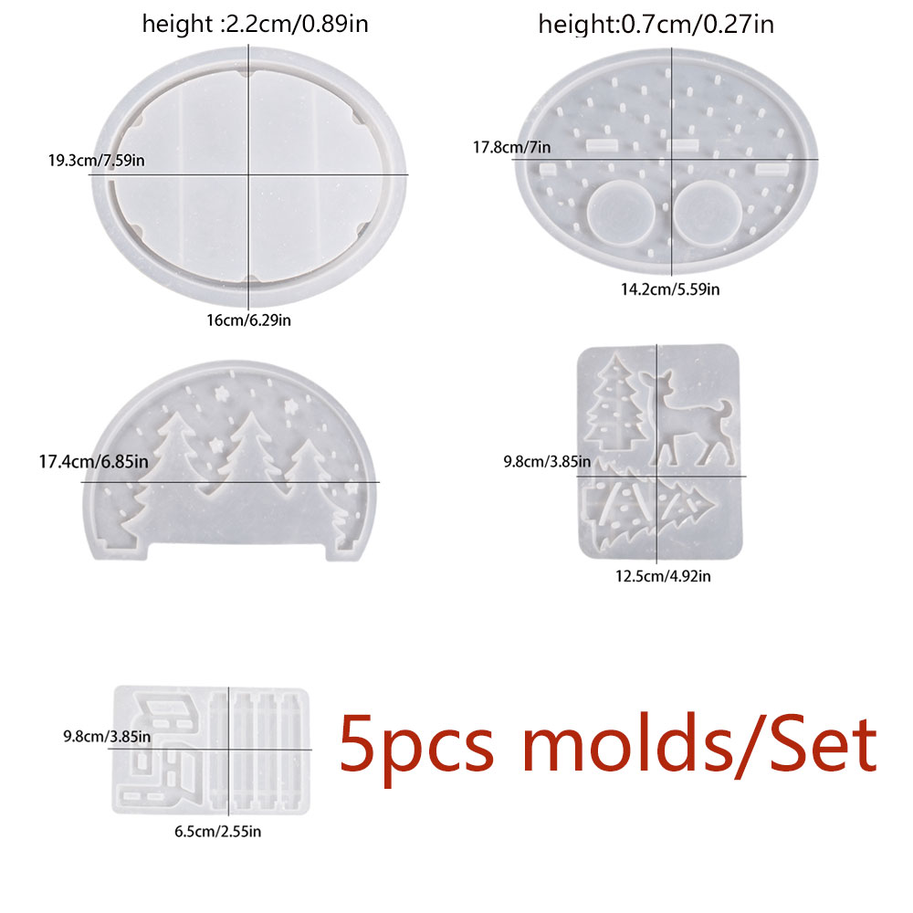 Christmas Elk Tealight Candle  - Candle Holder Set 评论和价格