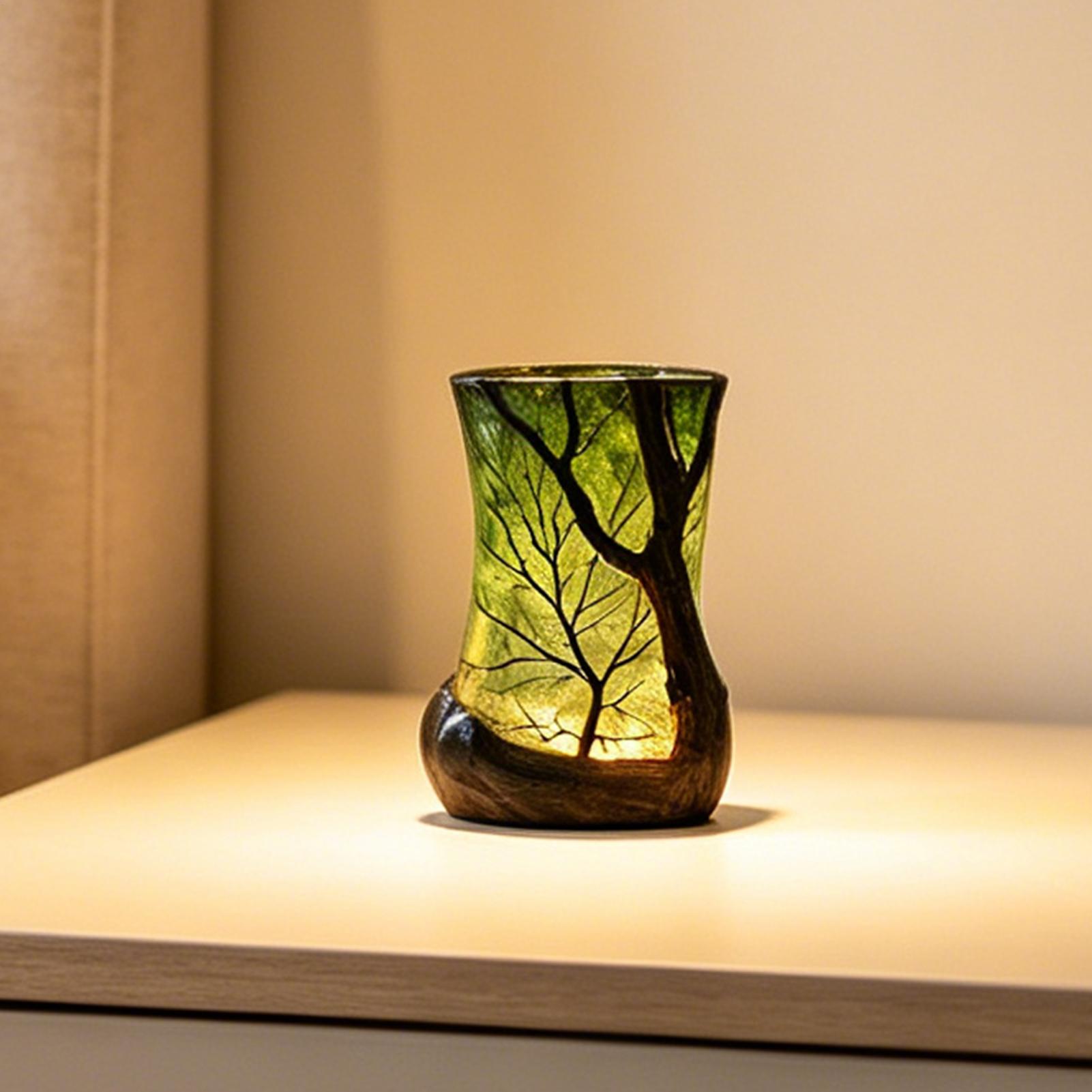 Bedside Table Lamp Forest Nigh - Lighting Decor 评论和价格