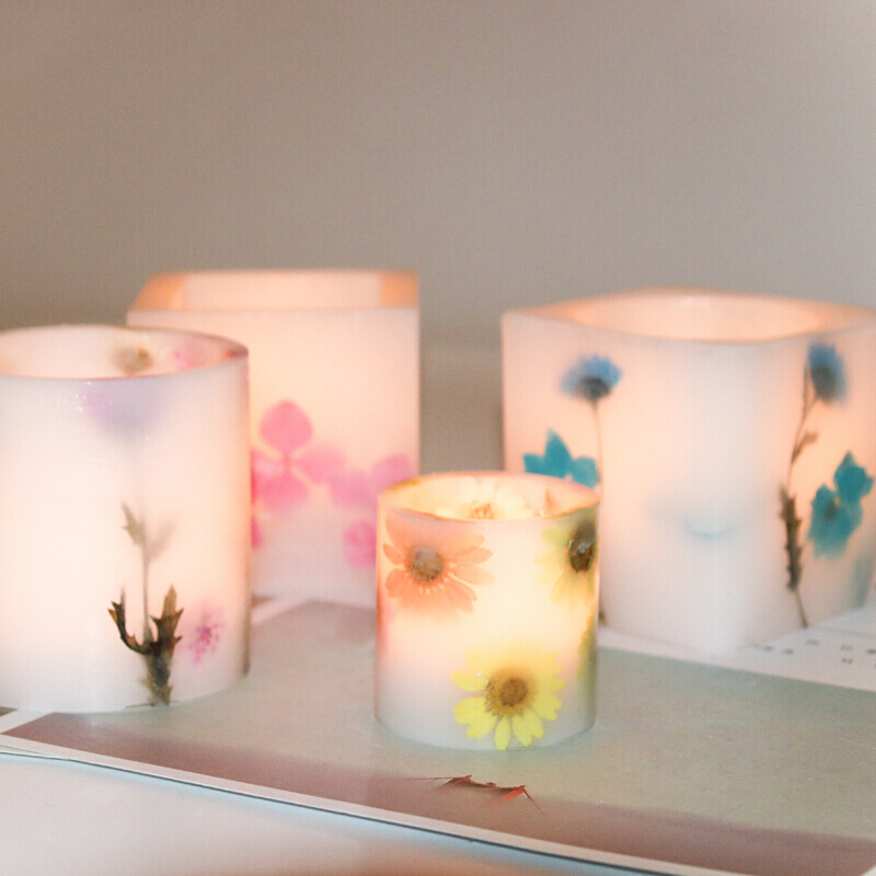Windproof Wax Cup Acrylic Mold - Candle Holder Set 评论和价格