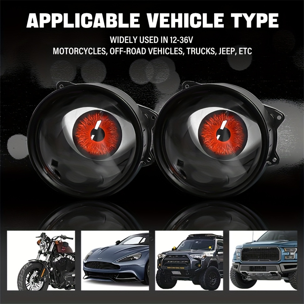  6-Mode Led Dynamic Devil Eye - Lighting Decor 评论和价格