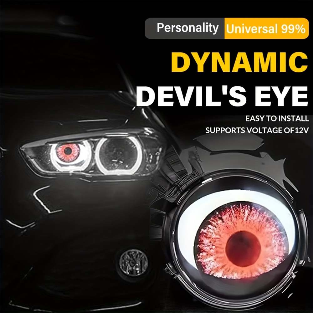  6-Mode Led Dynamic Devil Eye - Lighting Decor 评论和价格