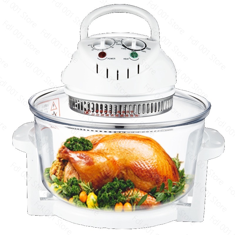 Glass Air fryer Light wave fur - Lighting Visual 评论和价格