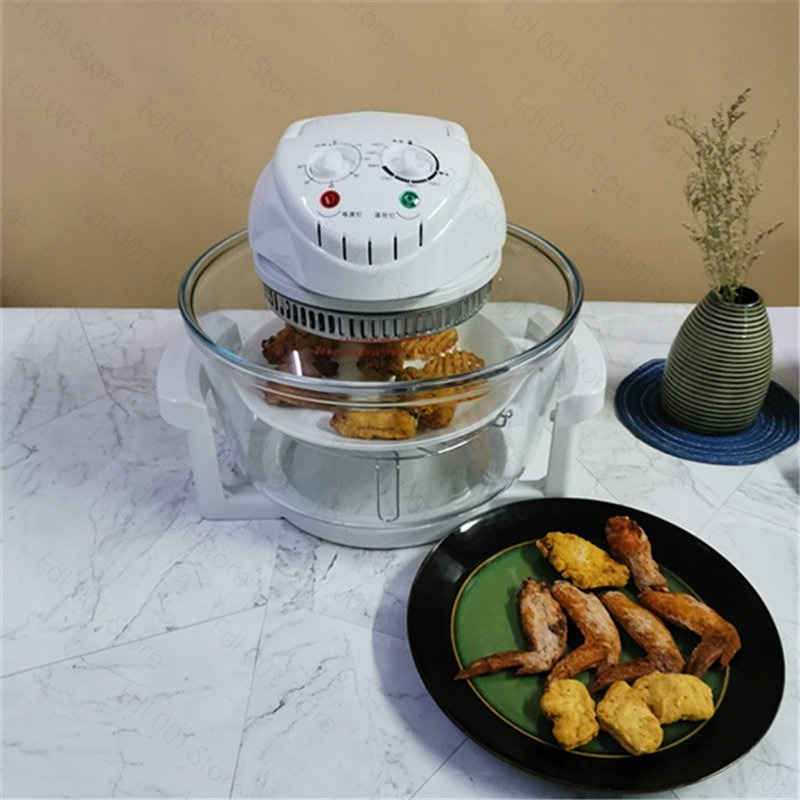 Glass Air fryer Light wave fur - Lighting Visual 评论和价格