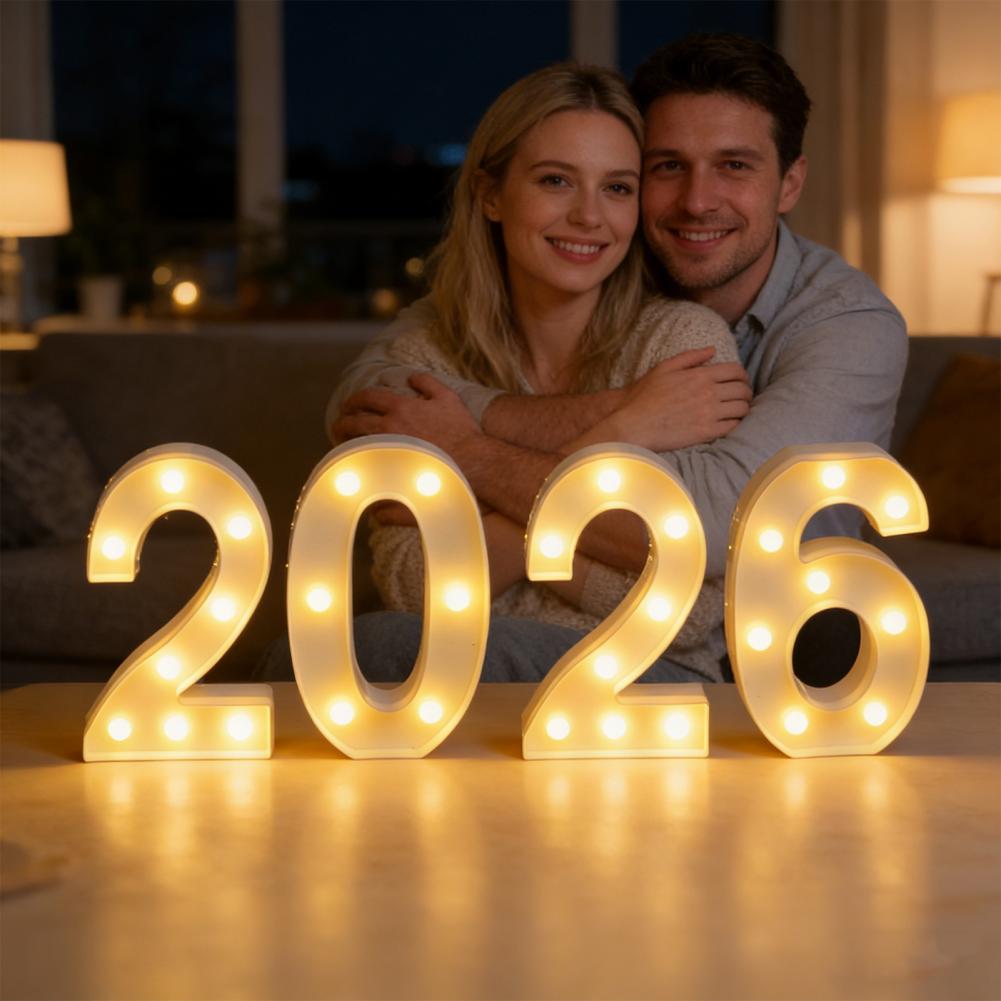 Light Up Numbers 2026 Large LE - Light Up Letters Marquee 评论和价格