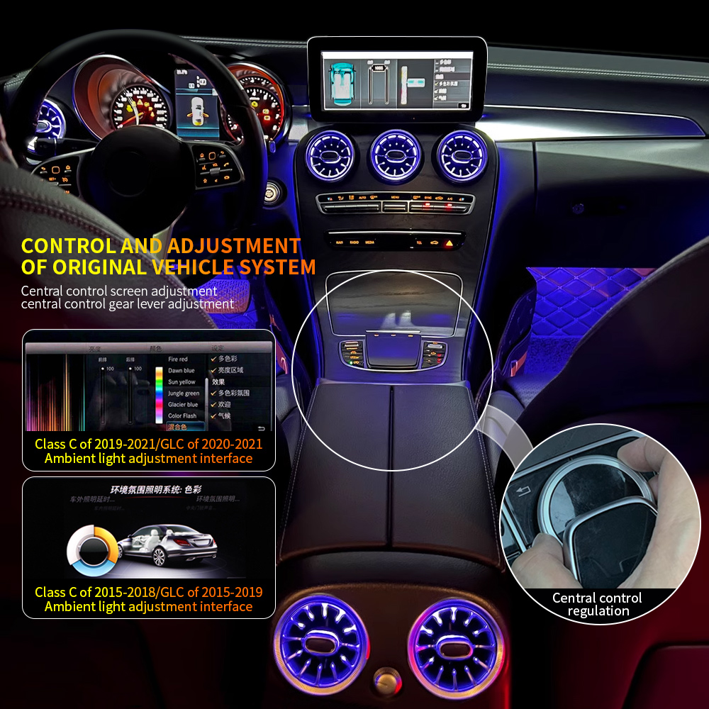 For Mercedes Benz Ambient Ligh - Ambient Led Strip 评论和价格