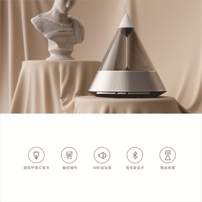Ambient Bluetooth Speaker Quan - Lighting Decor For House 评论和价格