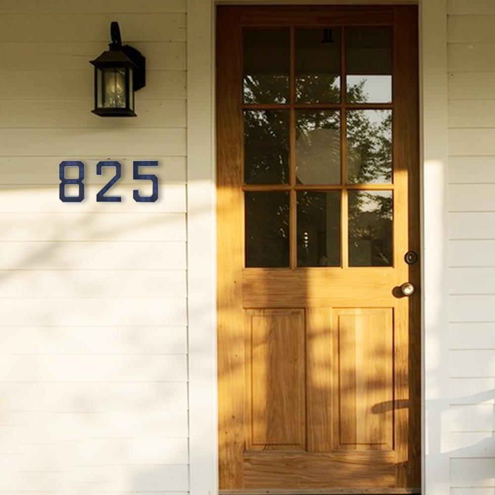Solar Address Number Sign, LED - Lighting Decor For House 评论和价格