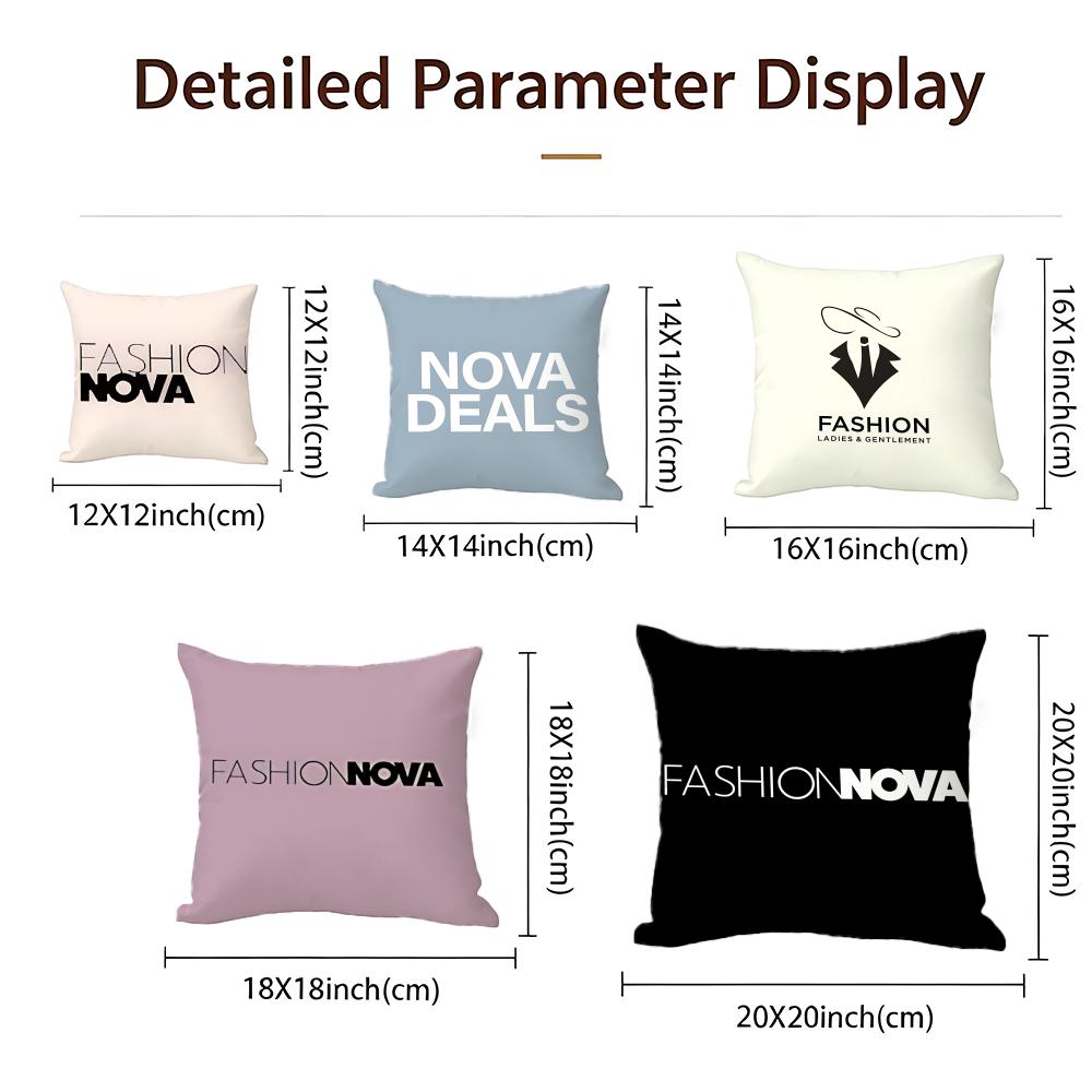 Brand FFashion Nova Cushion Co - Nova Decor & Lighting Vase Glass Brun 26Cm 评论和价格