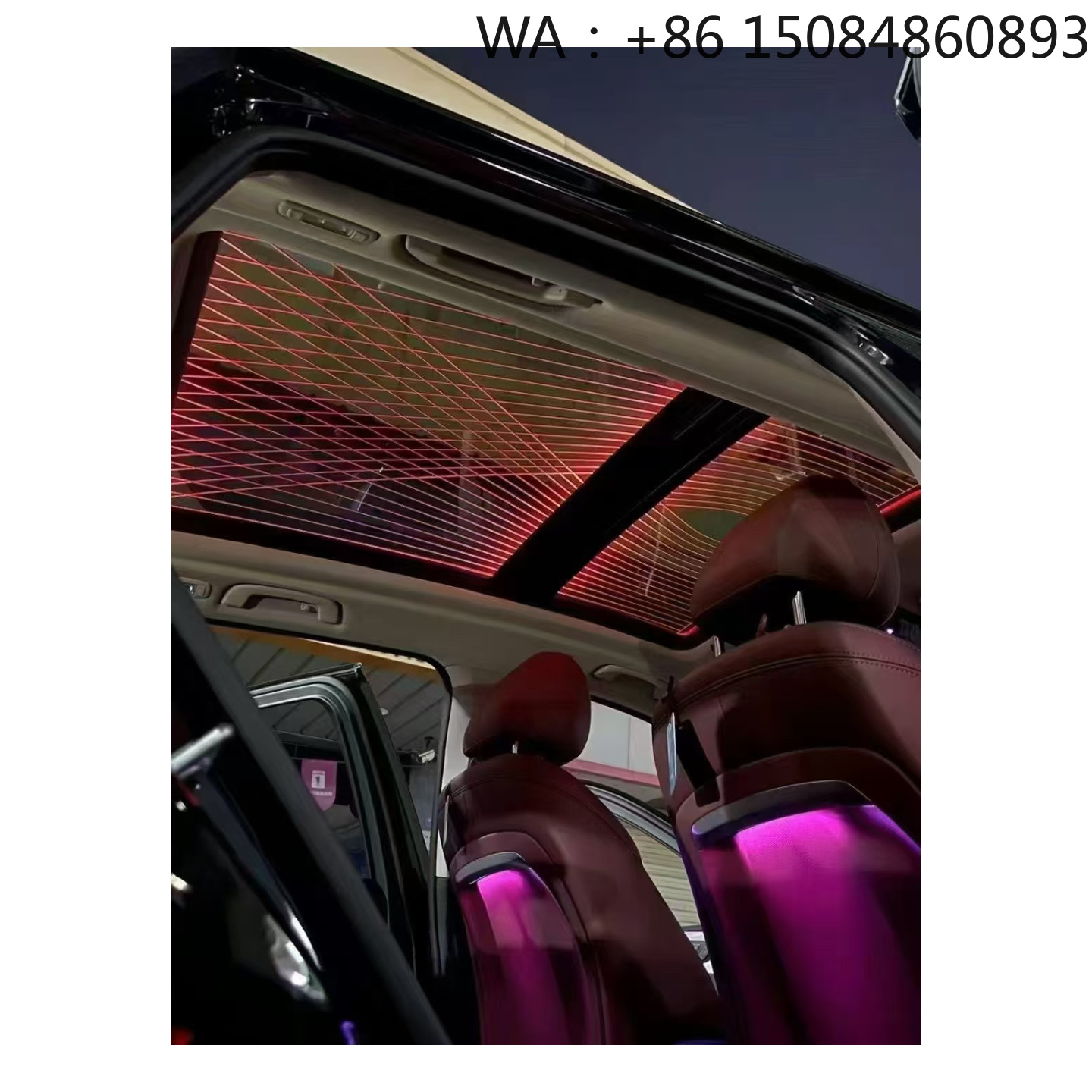 Piano Black Panel Symphony Amb - Lighting Interior Decor 评论和价格