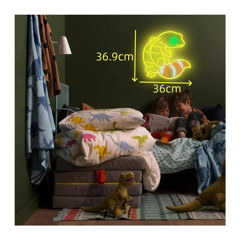 Gecko Shape Neon Sign Anime Li - Gecko Lighting & Decor 评论和价格