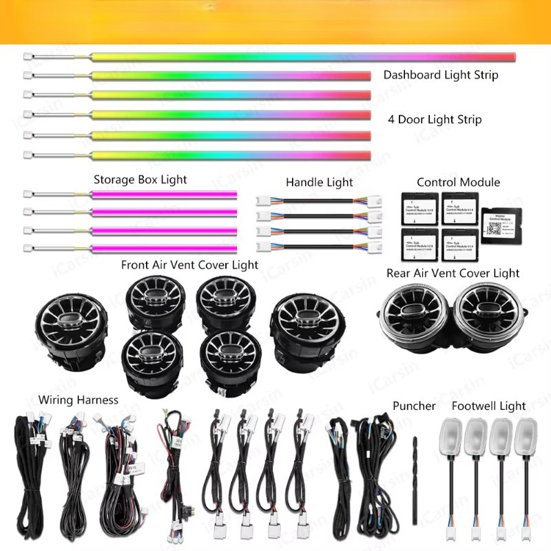 W217 W222 Coupe Dynamic C217 L - Lighting Interior Decor 评论和价格