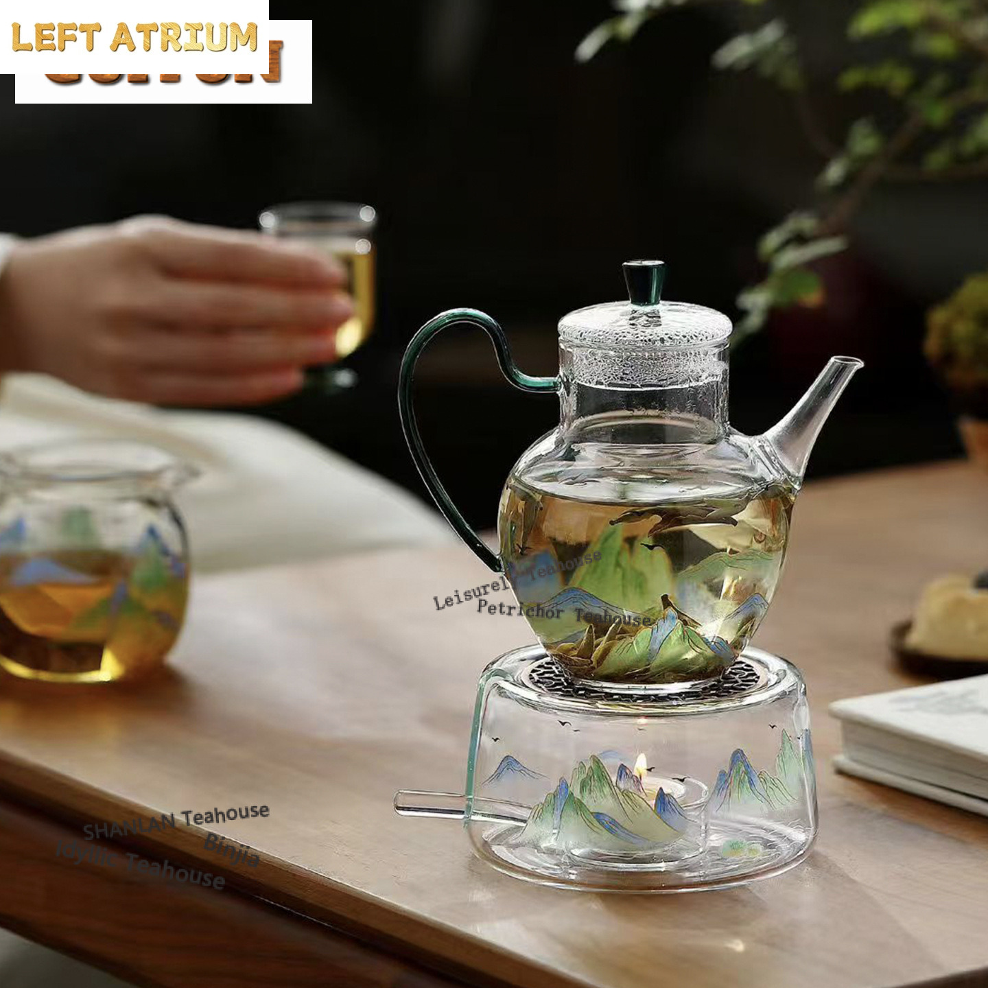 Thickened Heat-resistant Glass - Candle Holder Set 评论和价格