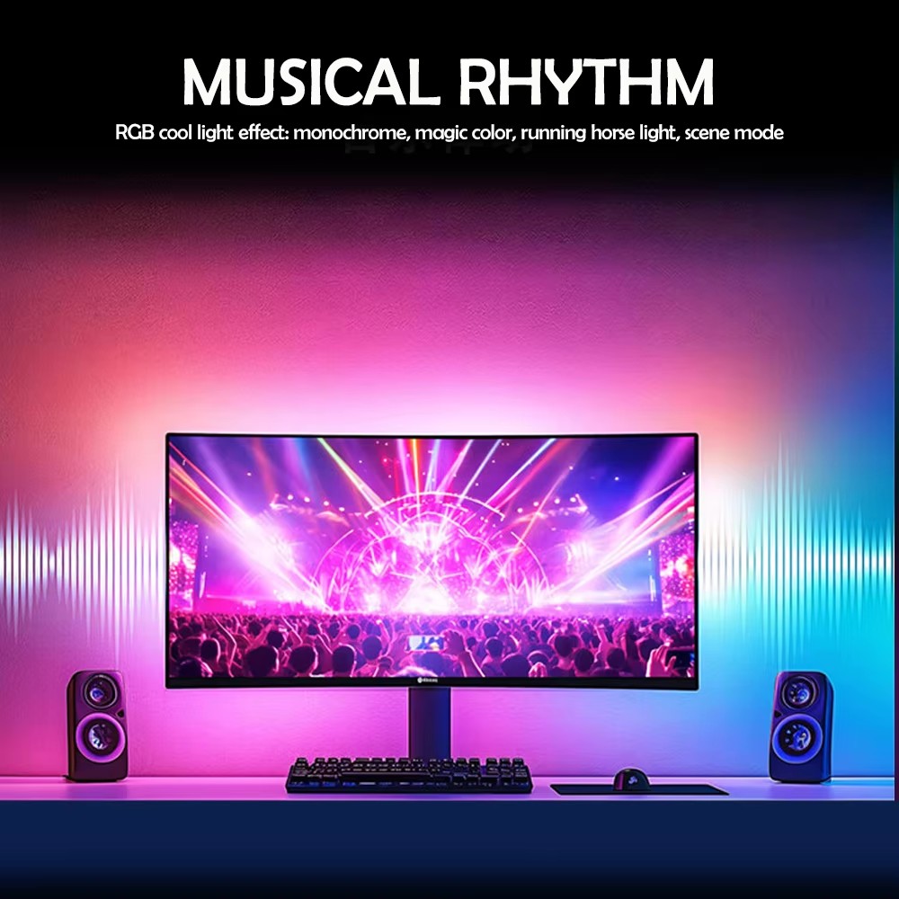 RGB Gaming Lights Strip Monito - Ambient Led Strip 评论和价格