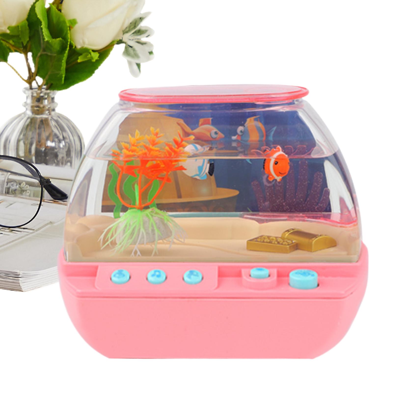 Toy Fish Tank Home Decoration  - Lighting Decor 评论和价格