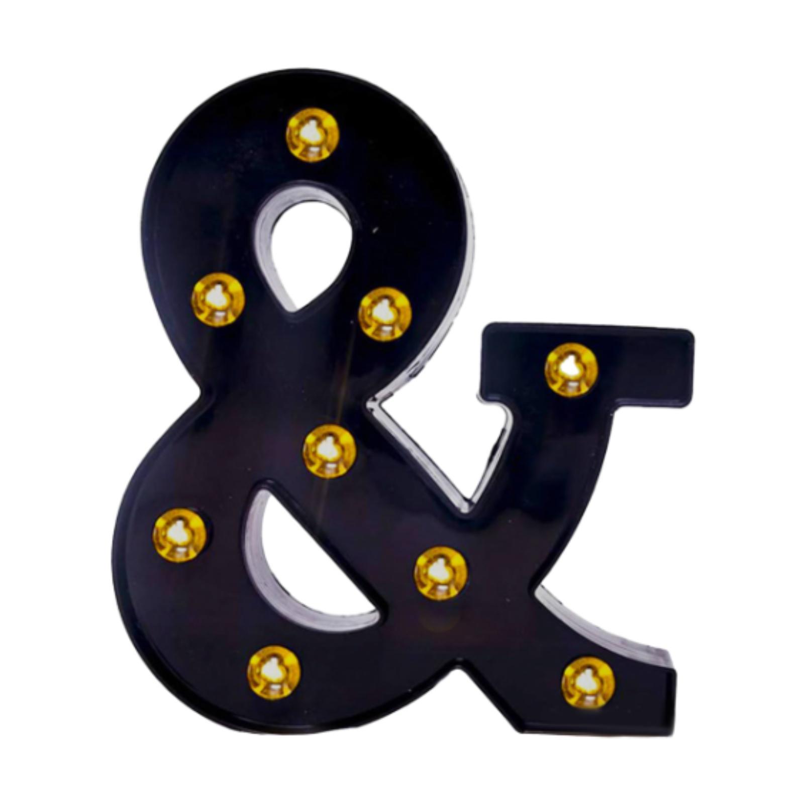 Ampersand Symbol Marquee Lette - Light Up Letters Marquee 评论和价格