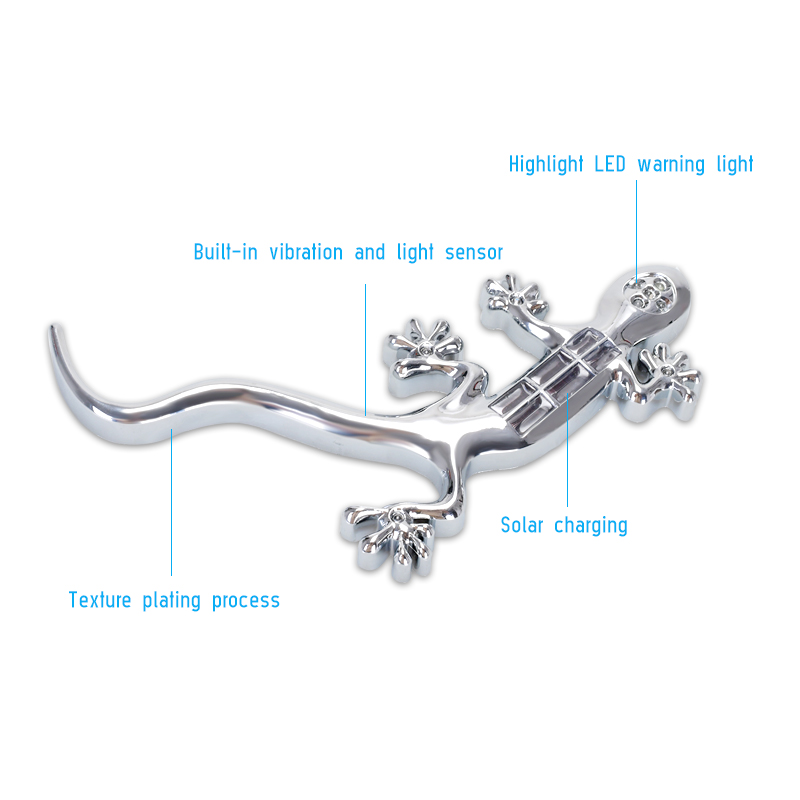 Led Car Gecko Solar Warning Si - Gecko Lighting & Decor 评论和价格