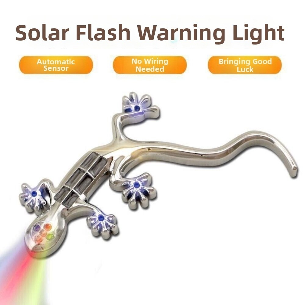 New Gecko Shape Solar Warning  - Gecko Lighting & Decor 评论和价格