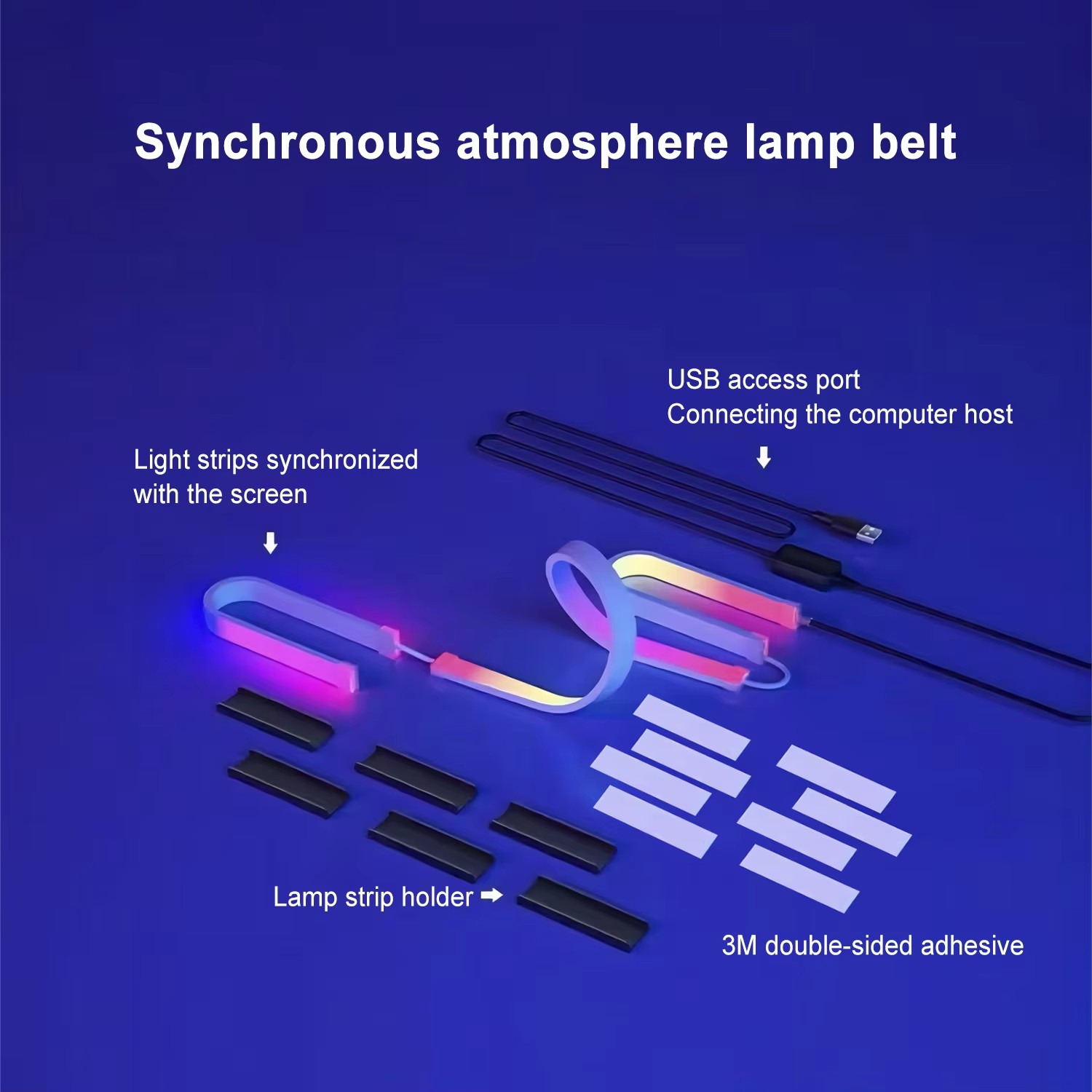 RGB Gaming Lights Strip Monito - Ambient Led Strip 评论和价格