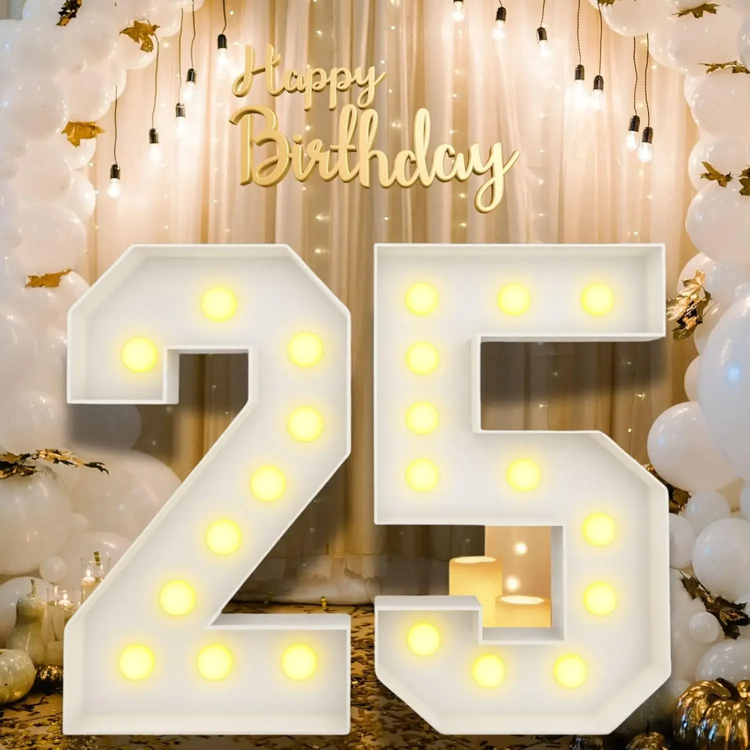 Marquee Light up Numbers with  - Light Up Letters Marquee 评论和价格