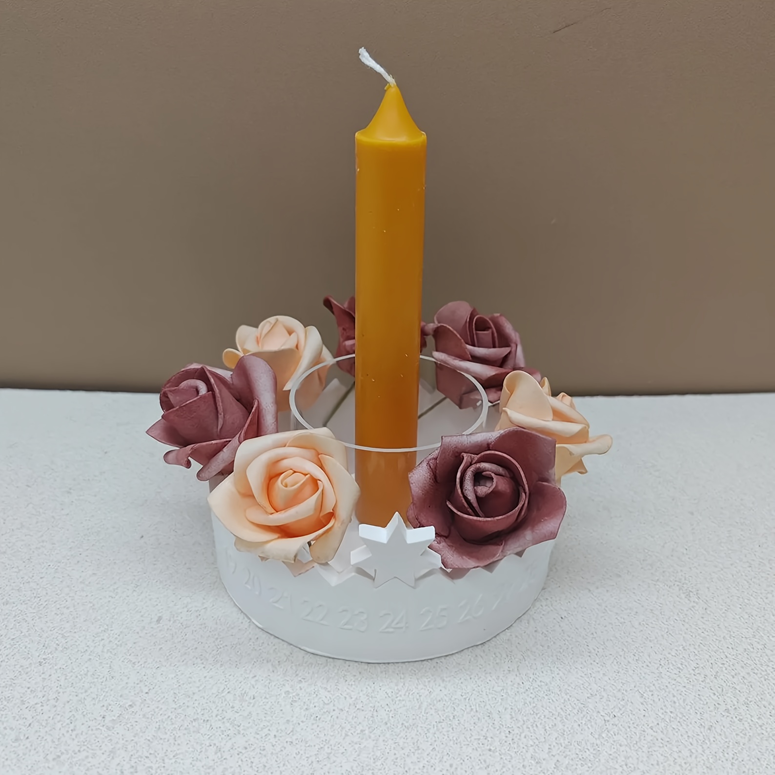 1 set Advent Calendar Silicone - Candle Holder Set 评论和价格