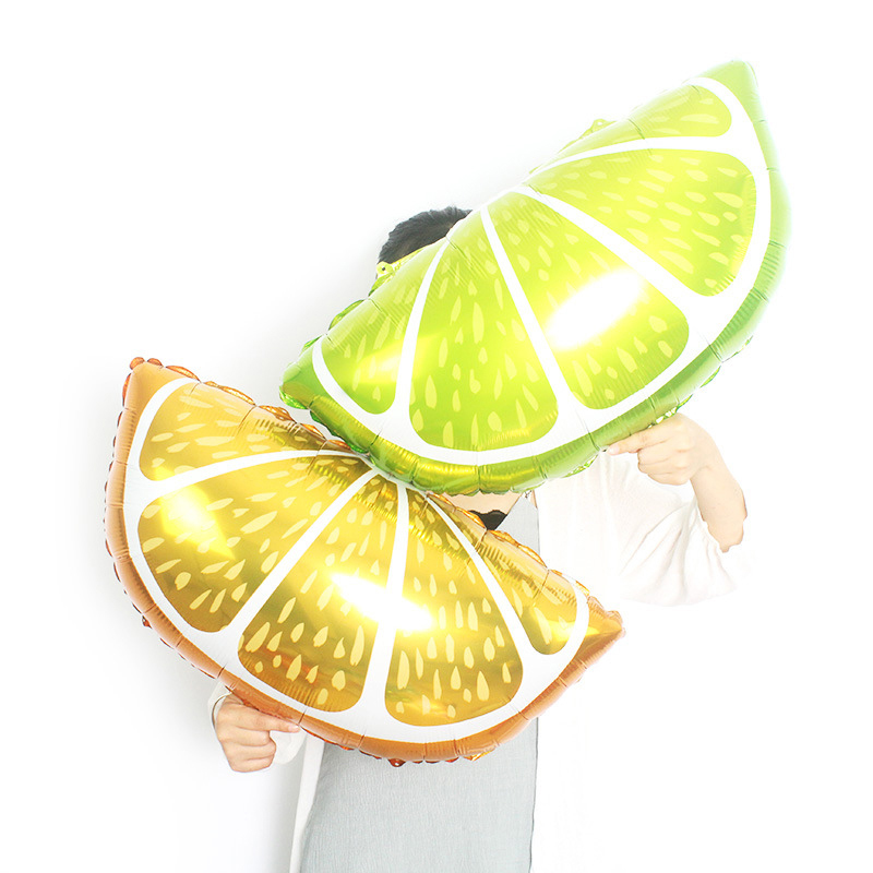 1Pcs Tropical Fruit Balloons L - Orange Lighting Decor 评论和价格
