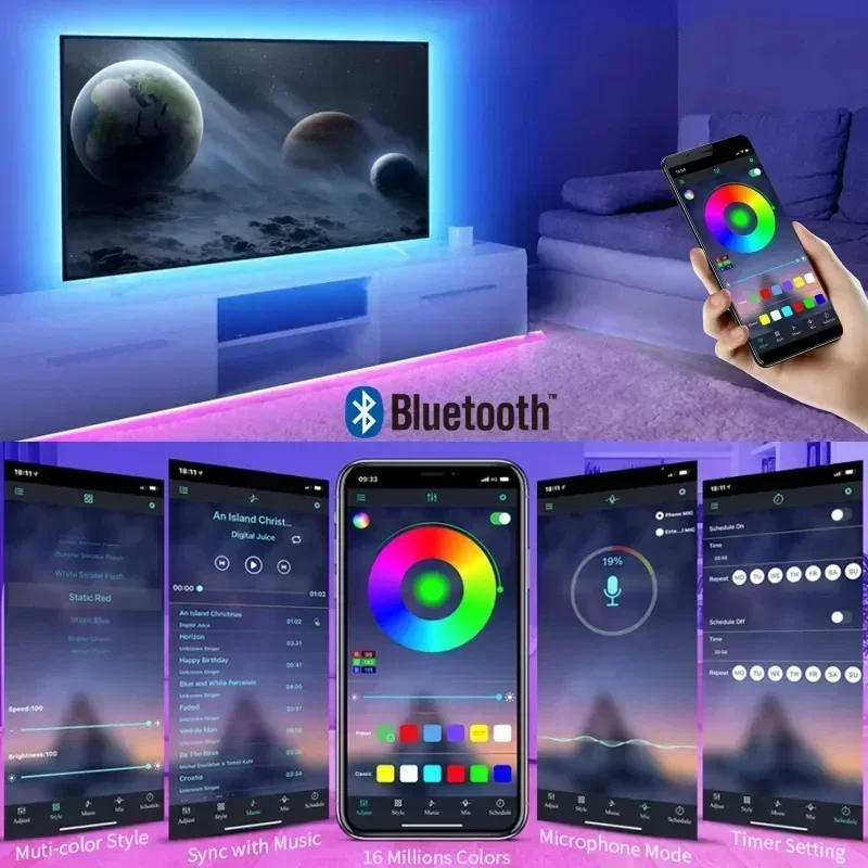 Smart RGB LED Gaming Light Str - Ambient Led Strip 评论和价格