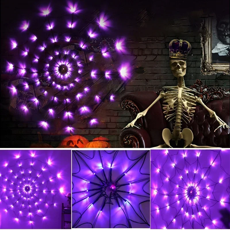 Halloween LED String Light Spi - Lighting Decor For House 评论和价格