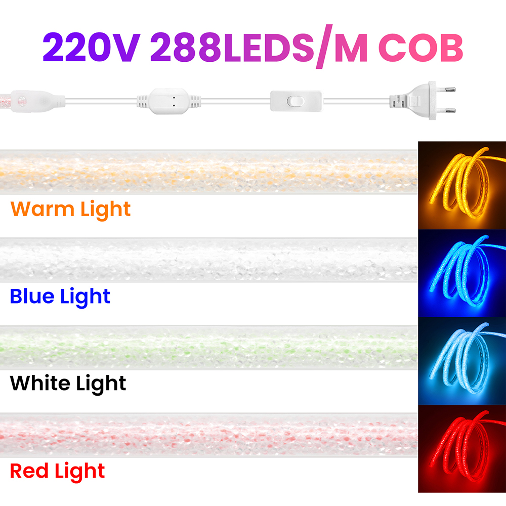 Crystal Type COB Neon Strip Ro - Decor Lighting Uk 评论和价格