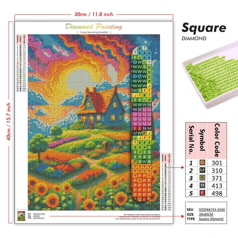 DIY Diamond Painting 2026 Nova - Nova Decor & Lighting Vase Glass Brun 26Cm 评论和价格