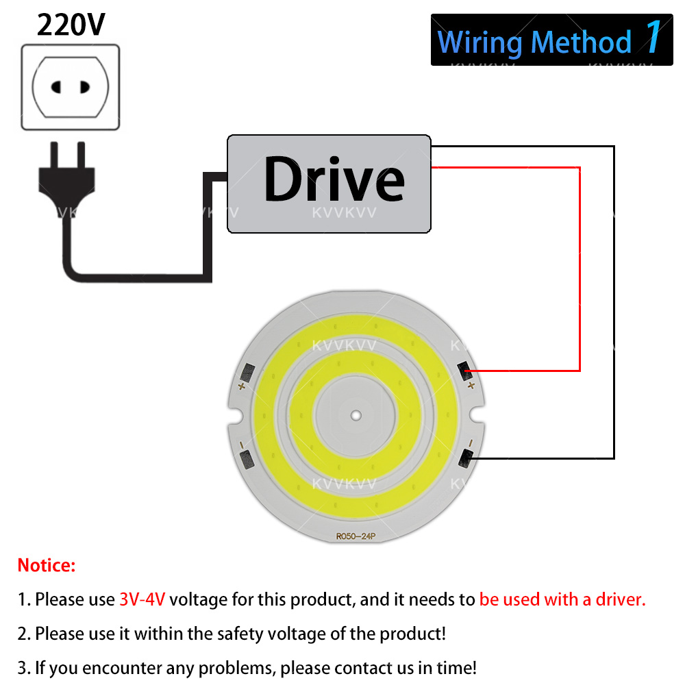 3V 4V Round COB LED Lamp Parts - Lighting Decor For House 评论和价格