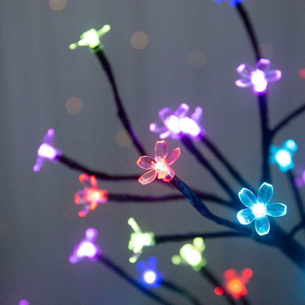 1/2PC 20LED Cherry Blossom Tre - Lighting Decor Home 评论和价格