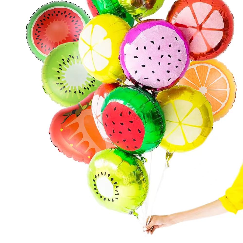7PCS Summer Fruit Themed Straw - Orange Lighting Decor 评论和价格