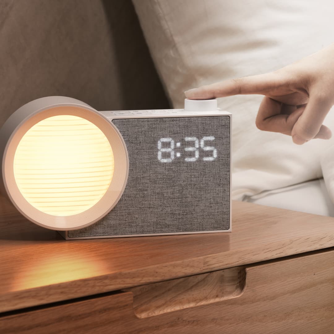 WILIT LED Night Light Alarm Cl - Decor Lighting Lamps 评论和价格