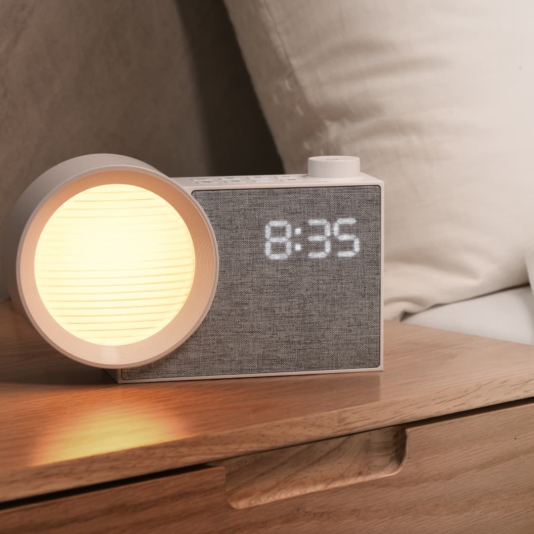 WILIT LED Night Light Alarm Cl - Decor Lighting Lamps 评论和价格