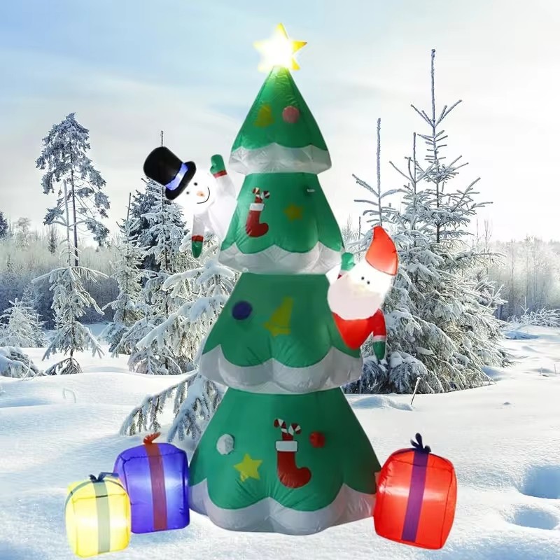 For 7FT Christmas Tree Inflata - Decor Lighting Uk 评论和价格