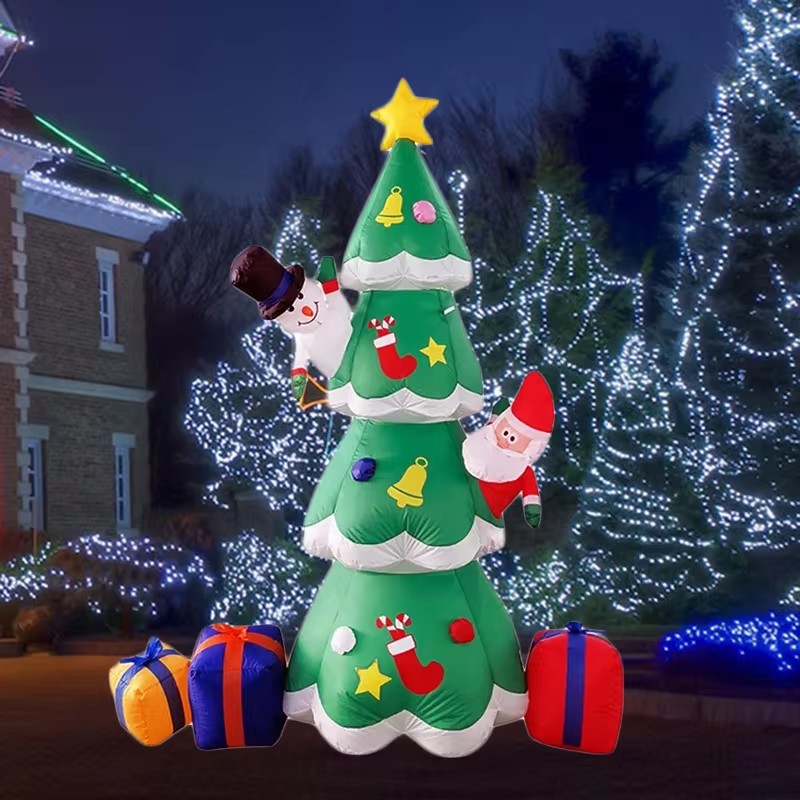 For 7FT Christmas Tree Inflata - Decor Lighting Uk 评论和价格