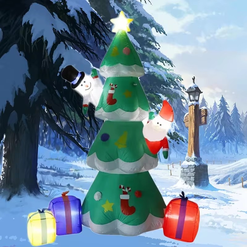 For 7FT Christmas Tree Inflata - Decor Lighting Uk 评论和价格