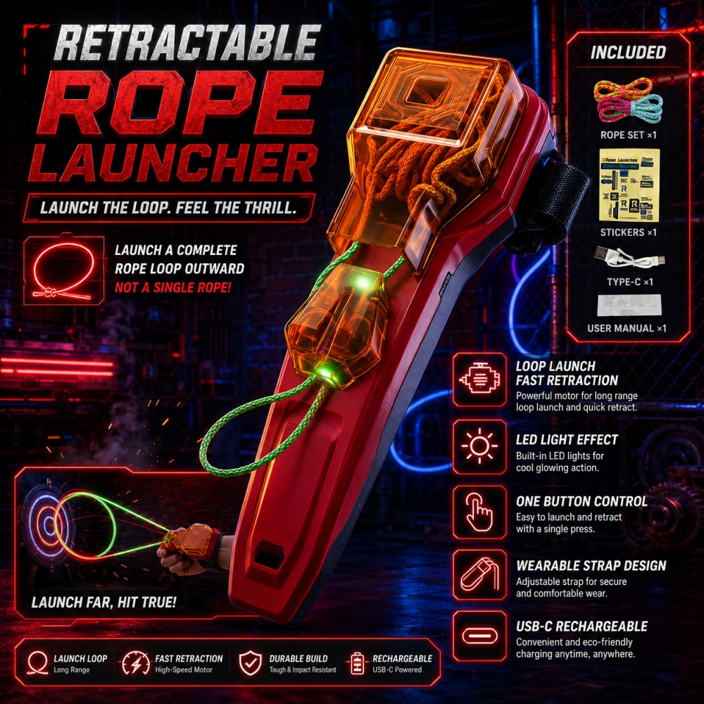 Rope Launcher Spider Web Shoot - Lighting & Home Decor Studio 评论和价格