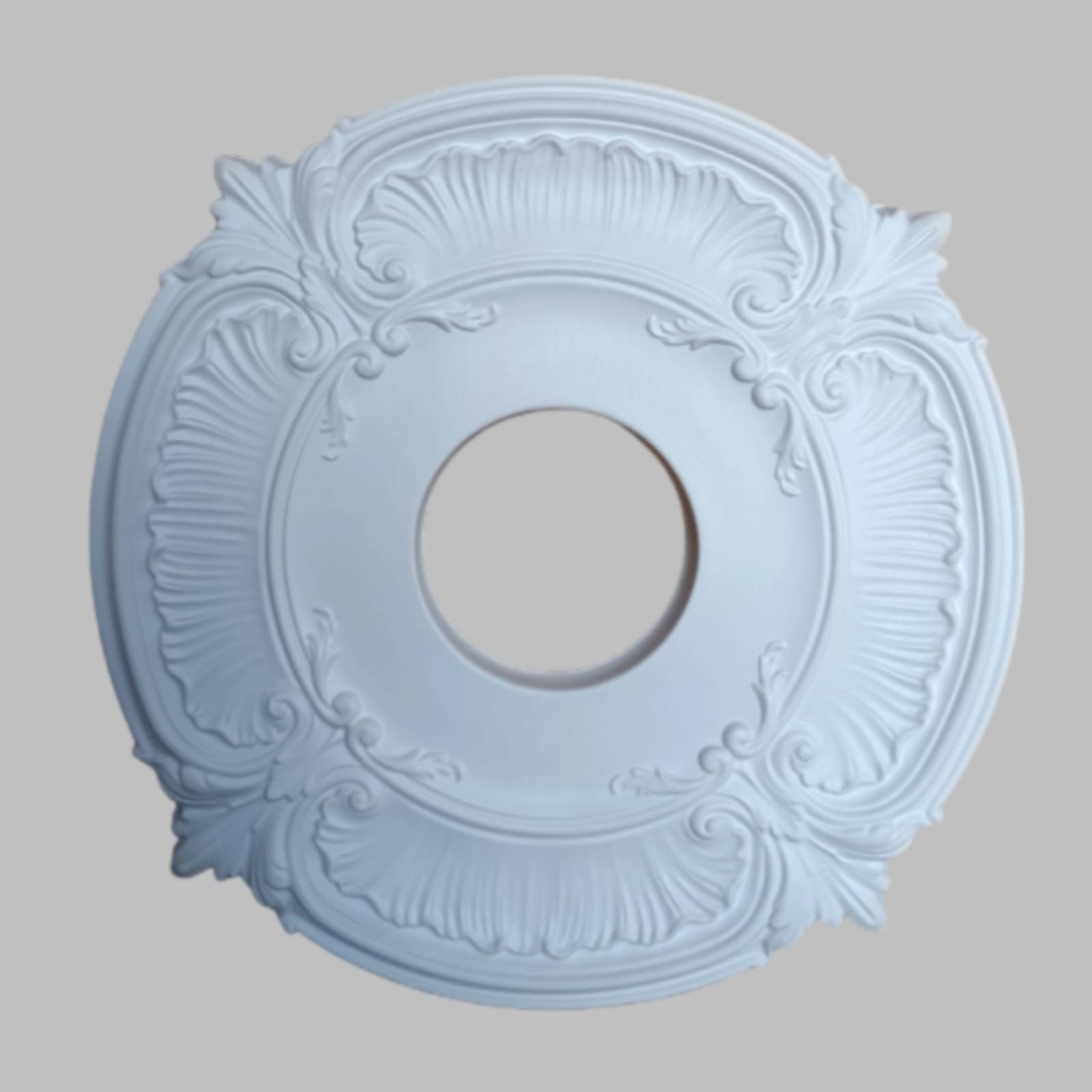 Round PU Ceiling Medallion Fre - Lighting Decor 评论和价格