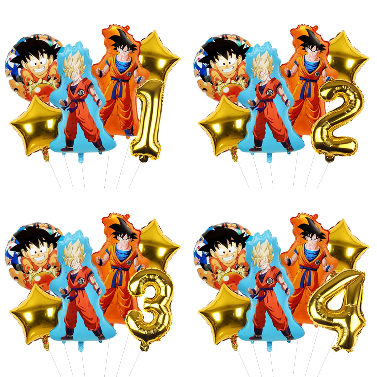 Dragon Ball Super Style Number - Orange Lighting Decor 评论和价格