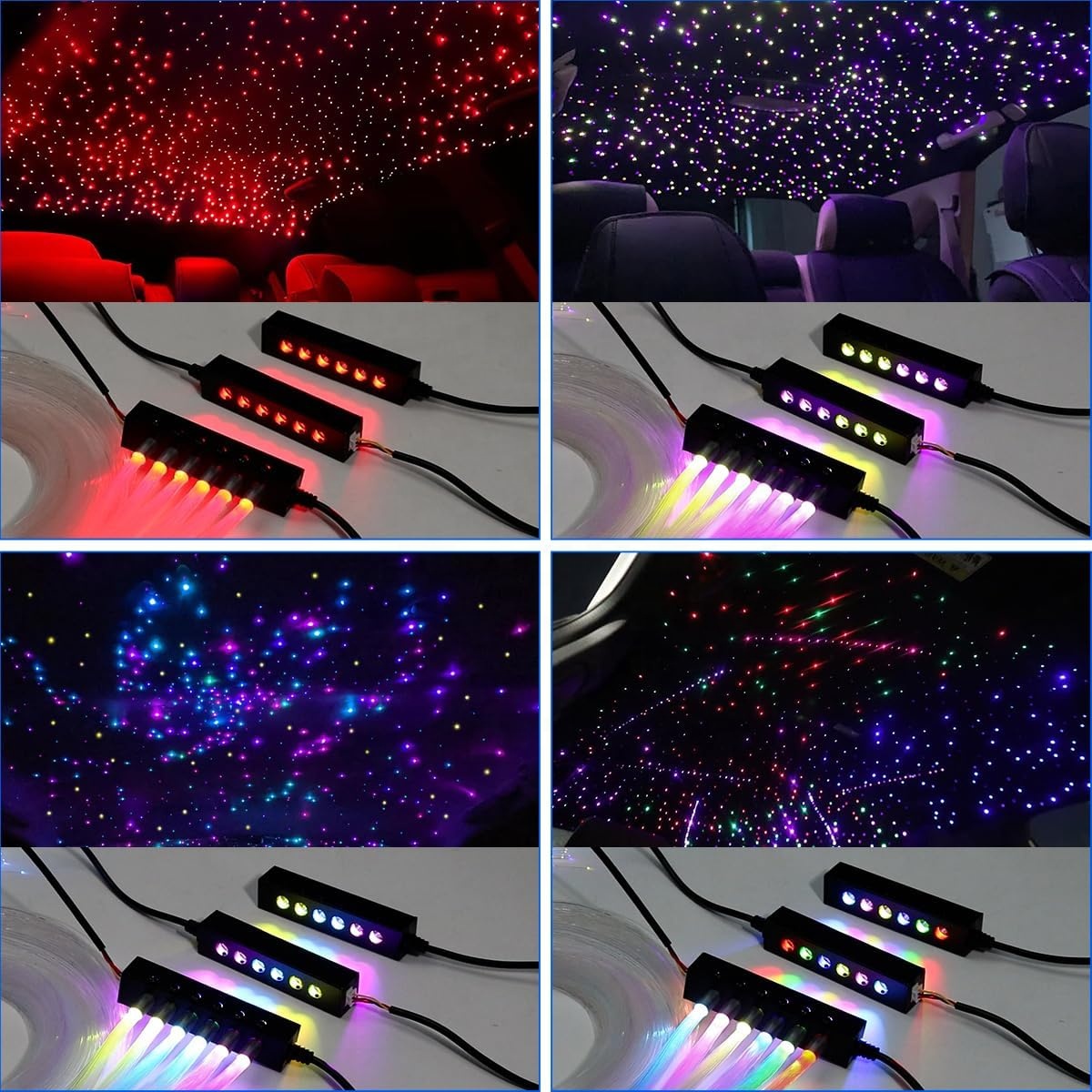 RGB Fiber Optic Star Ceiling L - Lighting Interior Decor 评论和价格